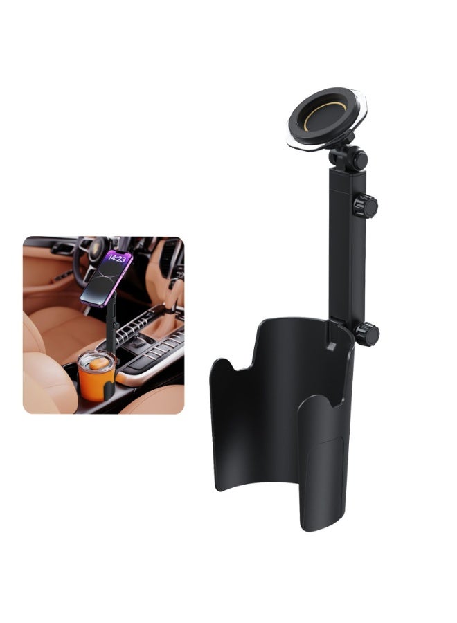 Bukela Magnetic Cup Holder CarPhone Holder Compatible with Mag-Safe,Longer Neck Adjustable,Height and Angle Adjustment,Phone Mount for Car or SUV for iPhone Samsung All 4-7"inches Smartphones (Magnetic type) - Image 1